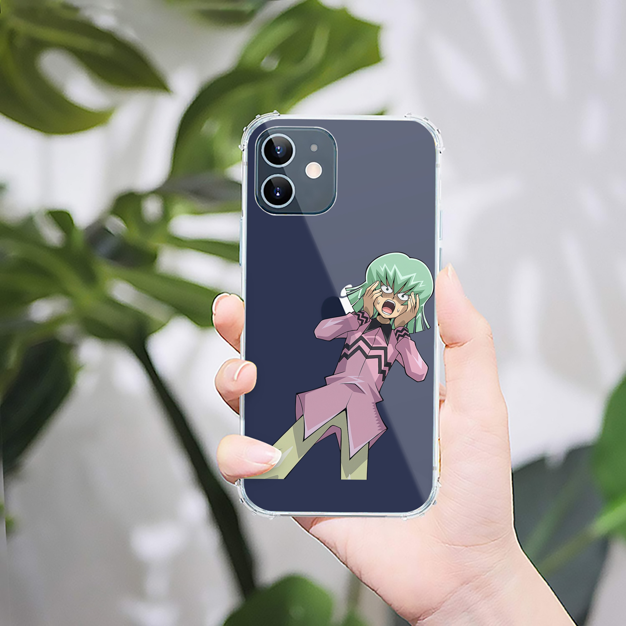 （画像用） 遊☆戯☆王 Yu-Gi-Oh! 【iPhone 12シリーズ対応】透明スマホケース（クリアソフトケース）